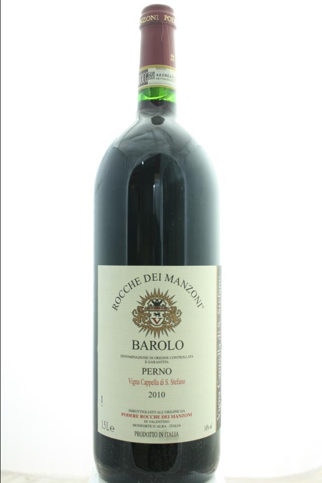 Rocche dei Manzoni Barolo Vigna Cappella di Santo Stefano di Perno 2010
