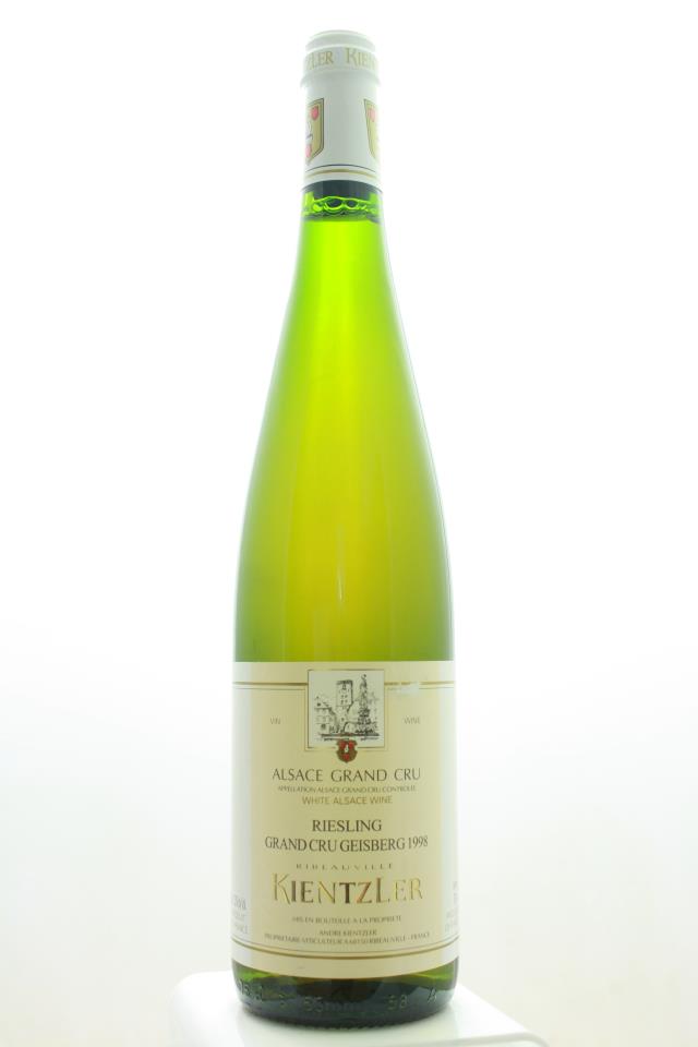 Kientzler Riesling Grand Cru Geisberg 1998