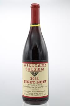 Williams Selyem Pinot Noir Williams Selyem Estate Vineyard 2011