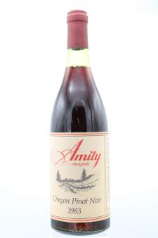 Amity Vineyards Pinot Noir 1983