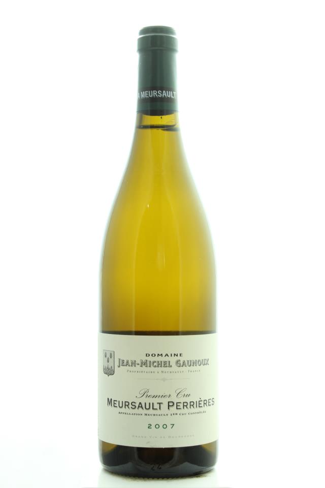 Jean-Michel Gaunoux Meursault Perrières 2007