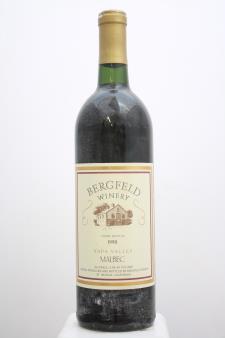 Bergfeld Winery Malbec Estate 1990