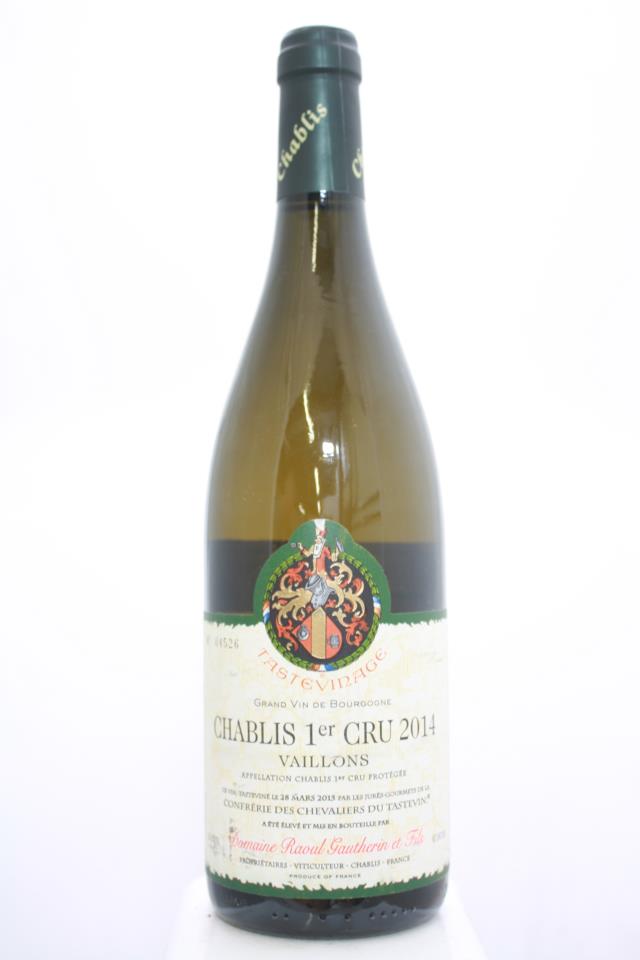 Raoul Gautherin et Fils Chablis Vaillons 2014