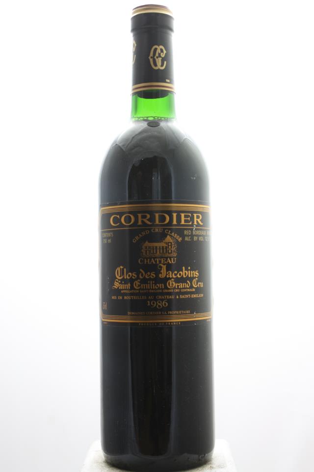 Clos des Jacobins 1986