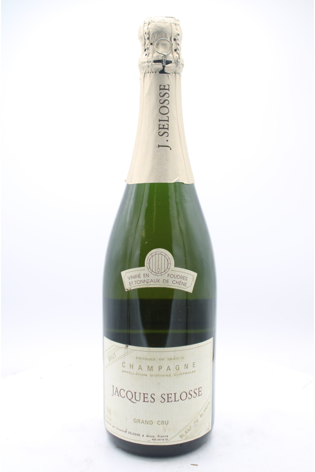 Jacques Selosse Grand Cru Blanc de Blancs Brut Vinifié en Foudres et Tonneaux de Chêne  NV
