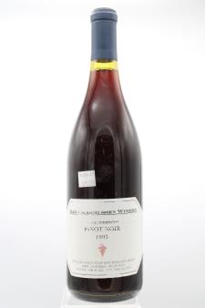 Kent Rasmussen Winery Pinot Noir Carneros 1993