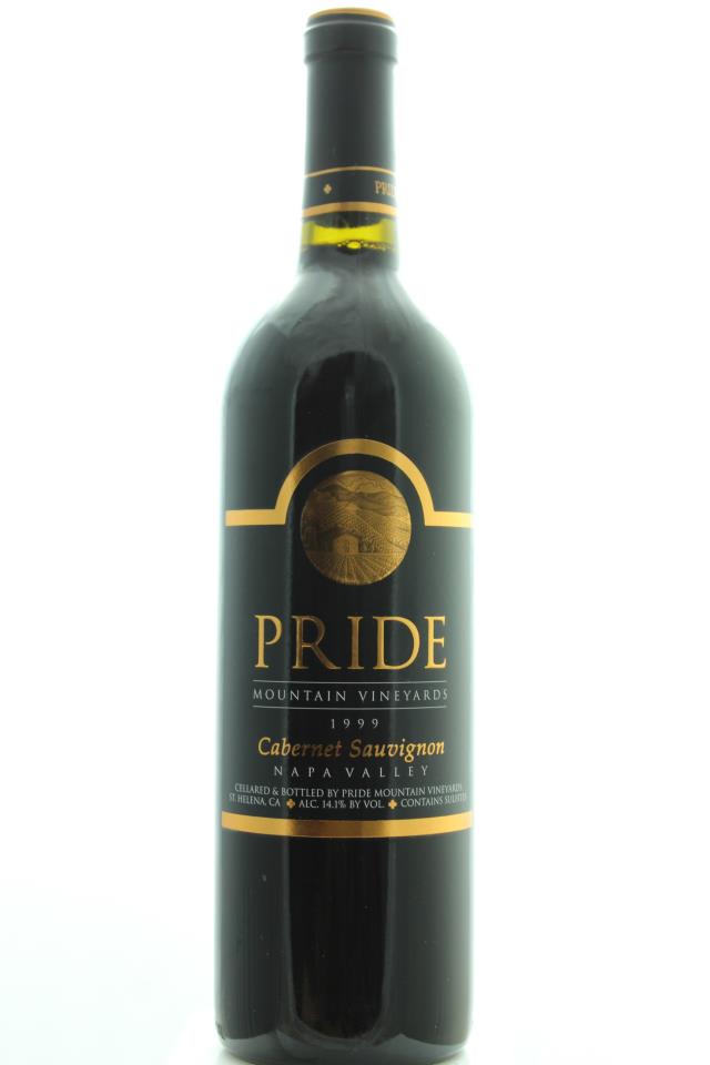 Pride Mountain Vineyards Cabernet Sauvignon Napa Valley 1999