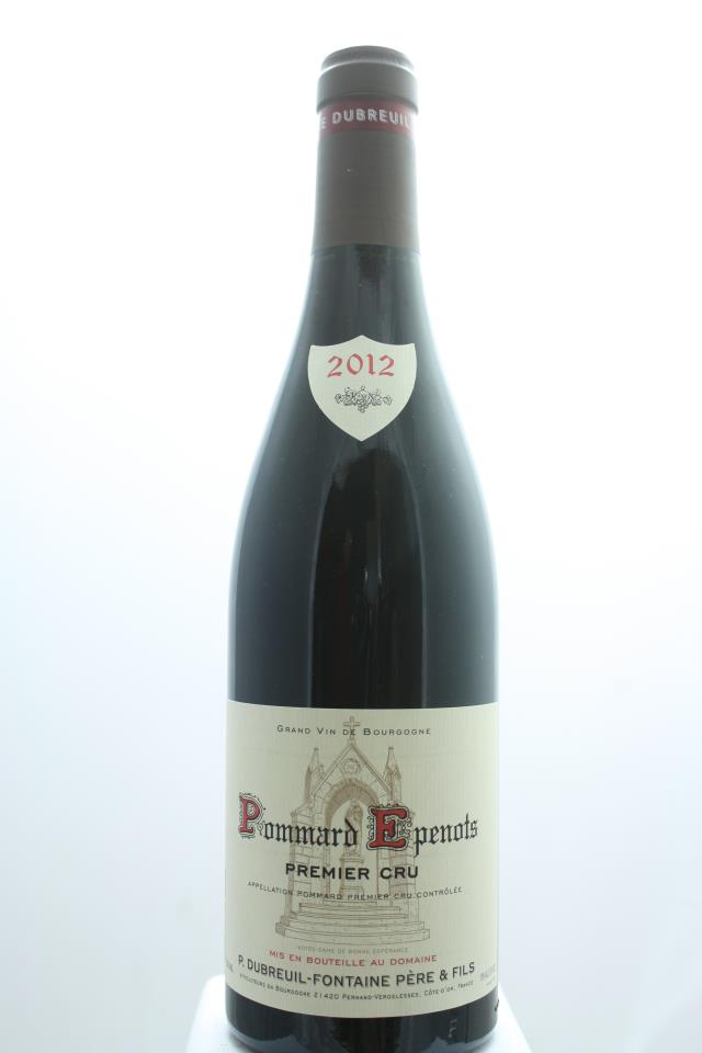 Dubreuil-Fontaine Pommard Les Epenots 2012