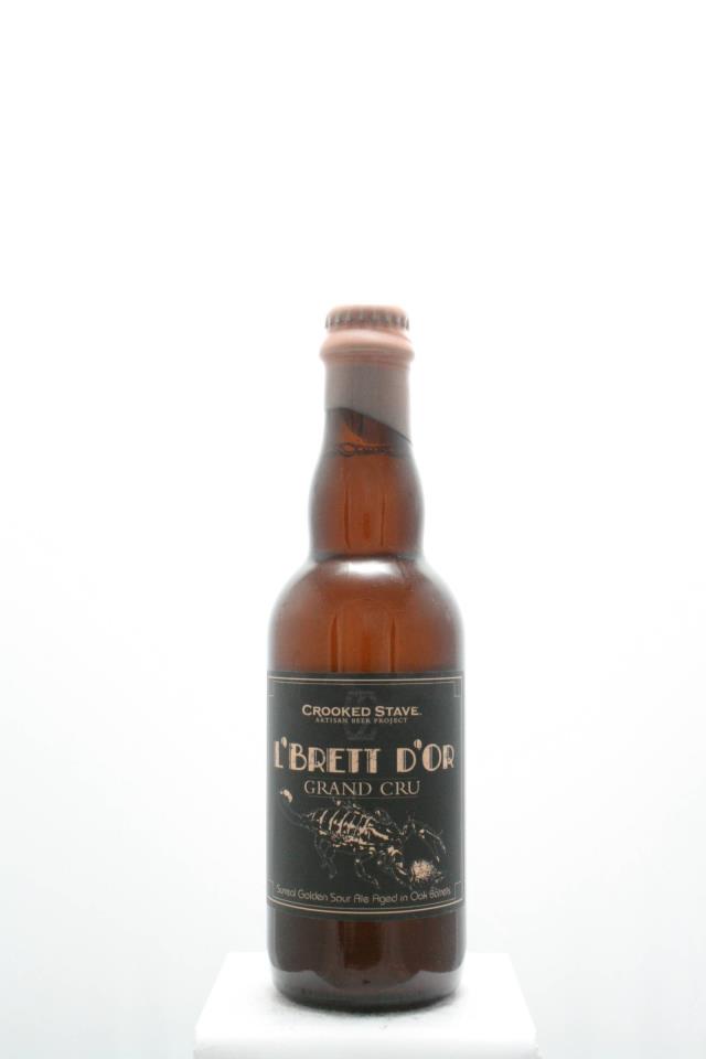 Crooked Stave Cellar Reserve L'Brett d'Or Grand Cru Golden Sour Ale Aged in Oak Barrels 2014