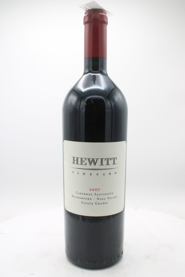 Hewitt Cabernet Sauvignon Rutherford 2007
