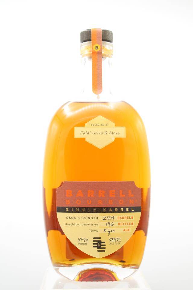 Barrell Bourbon Single Barrel Cask Strength NV