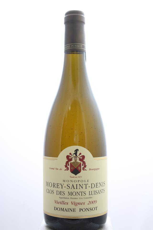 Domaine Ponsot Morey-Saint-Denis Clos des Monts Luisants Vieilles Vignes Blanc 2009