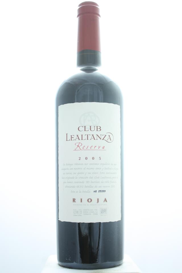 Bodegas Altanza Club Lealtanza Reserva 2005