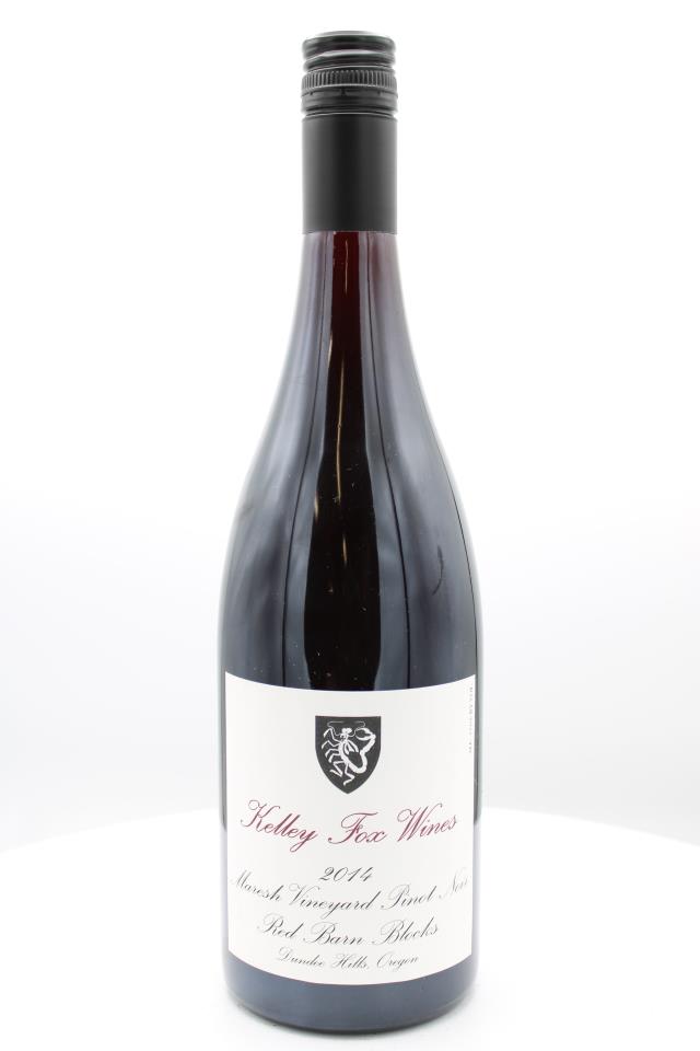 Kelley Fox Pinot Noir Maresh Vineyard Red Barn Blocks 2014