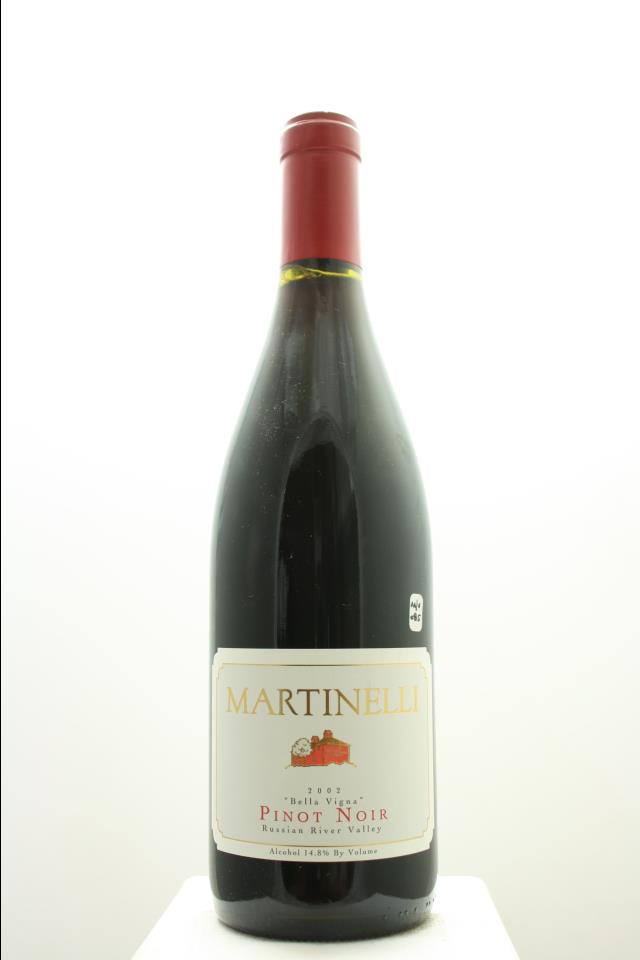 Martinelli Pinot Noir Estate Bella Vigna 2002