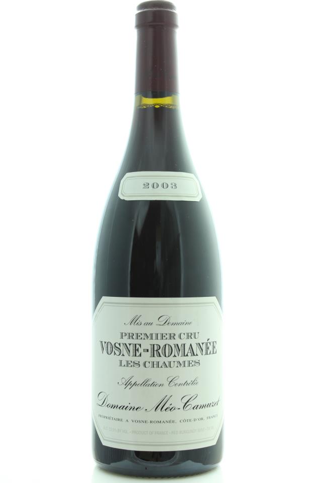 Domaine Méo-Camuzet Vosne-Romanée Les Chaumes 2003