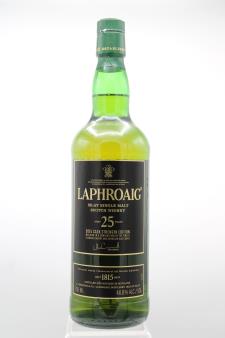 Laphroaig Single Islay Malt Scotch Whisky 25-Years-Old Cask Strength 2015 Edition NV