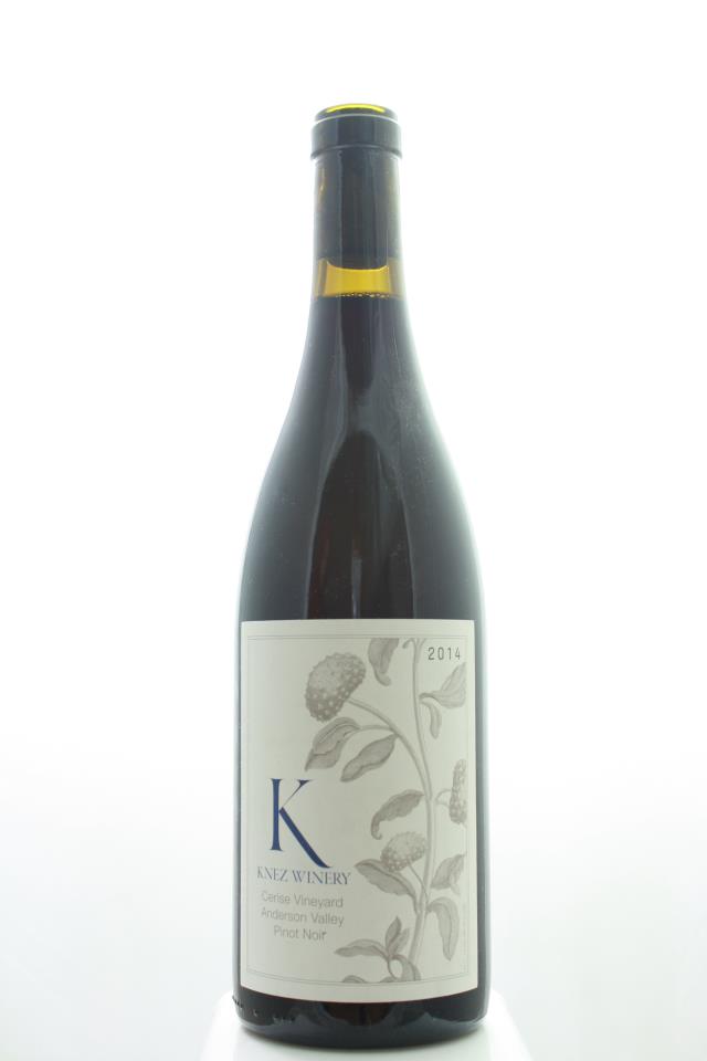 Knez Pinot Noir Cerise Vineyard 2014