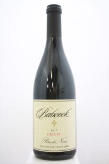 Babcock Pinot Deja Vu Bentrock Vineyard 2017