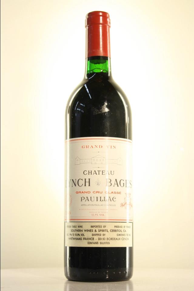 Lynch-Bages 1986