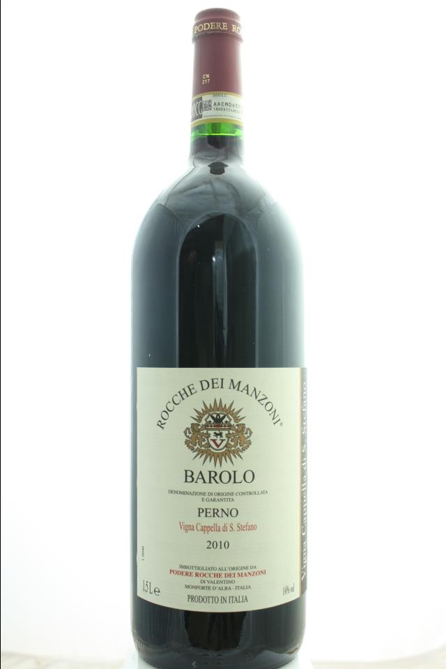 Rocche dei Manzoni Barolo Vigna Cappella di Santo Stefano di Perno 2010