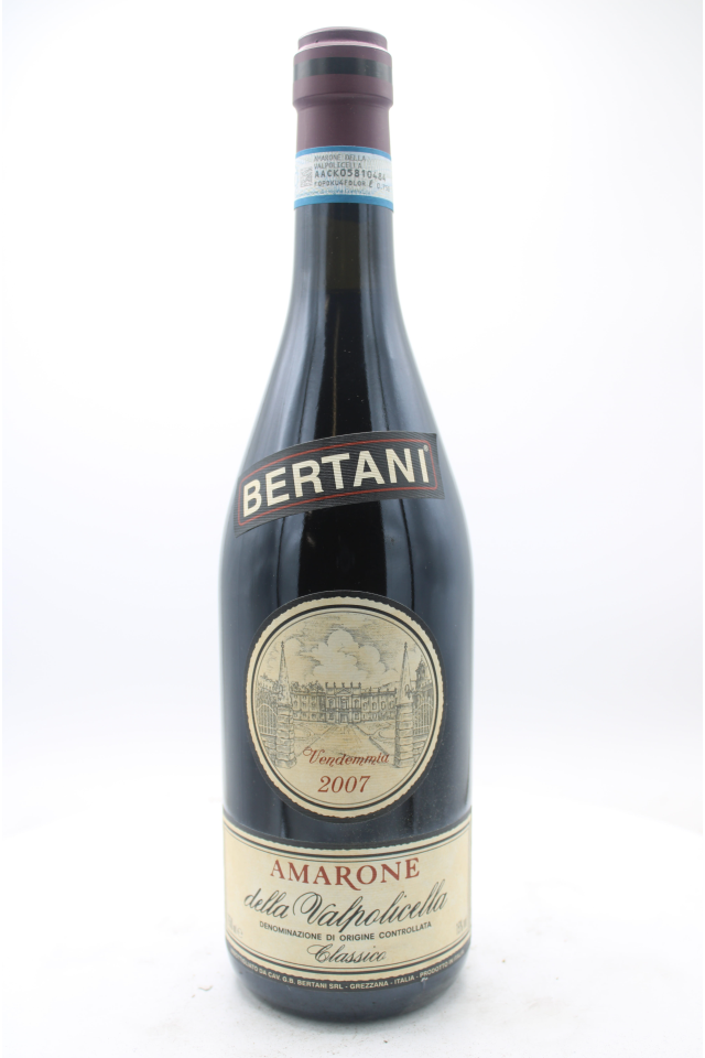Bertani Amarone della Valpolicella Classico 2007
