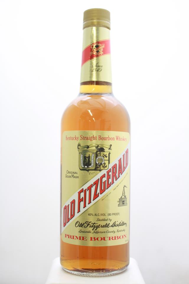 Old Fitzgerald Kentucky Straight Bourbon Whiskey Original Sour Mash Prime Bourbon NV
