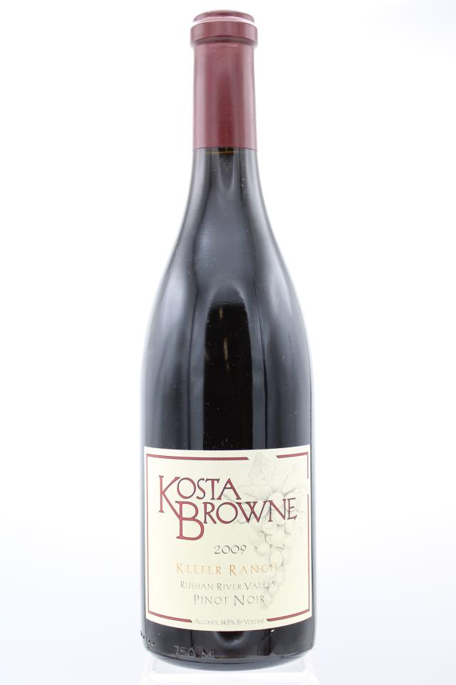 Kosta Browne Pinot Noir Keefer Ranch 2009