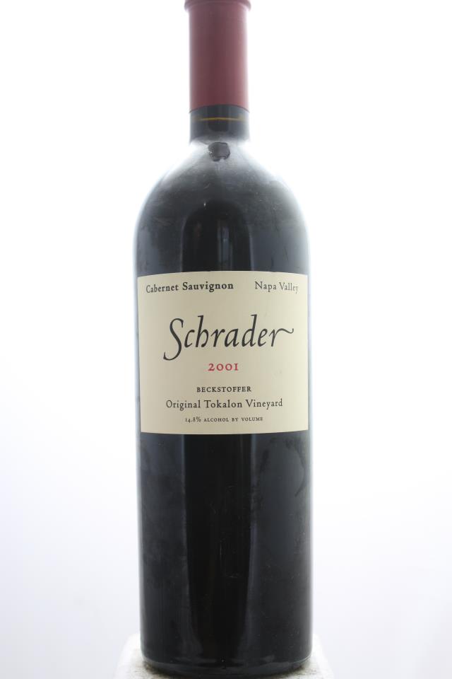 Schrader Cabernet Sauvignon Original To Kalon Vineyard 2001