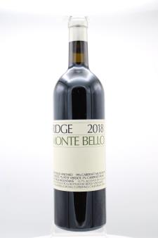 Ridge Vineyards Monte Bello 2018