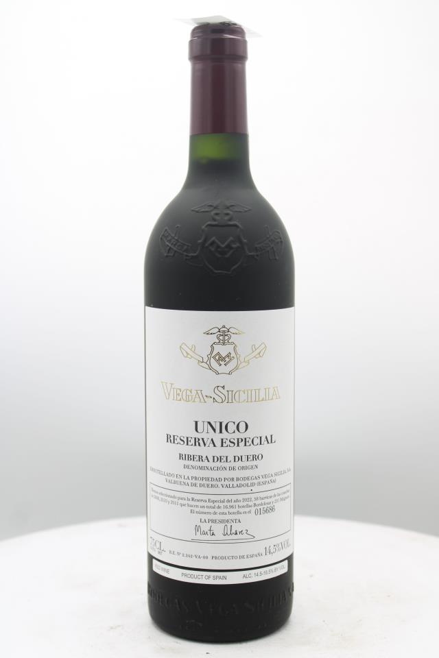 Vega Sicilia Reserva Especial Unico (2022 Release) NV