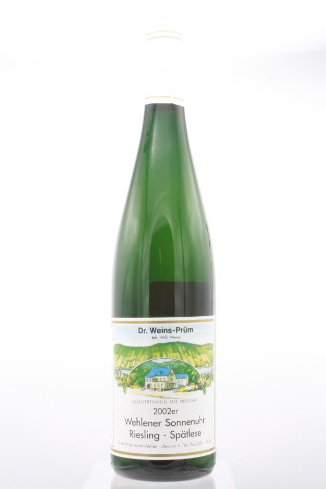 Dr. F. Weins-Prum Wehlener Sonnenuhr Riesling Spatlese #04 2002