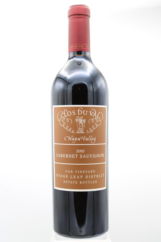 Clos du Val Cabernet Sauvignon Oak Vineyard 2000