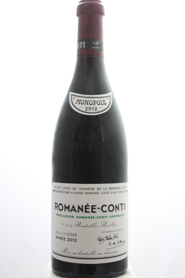 Domaine de la Romanée-Conti Romanée-Conti 2012