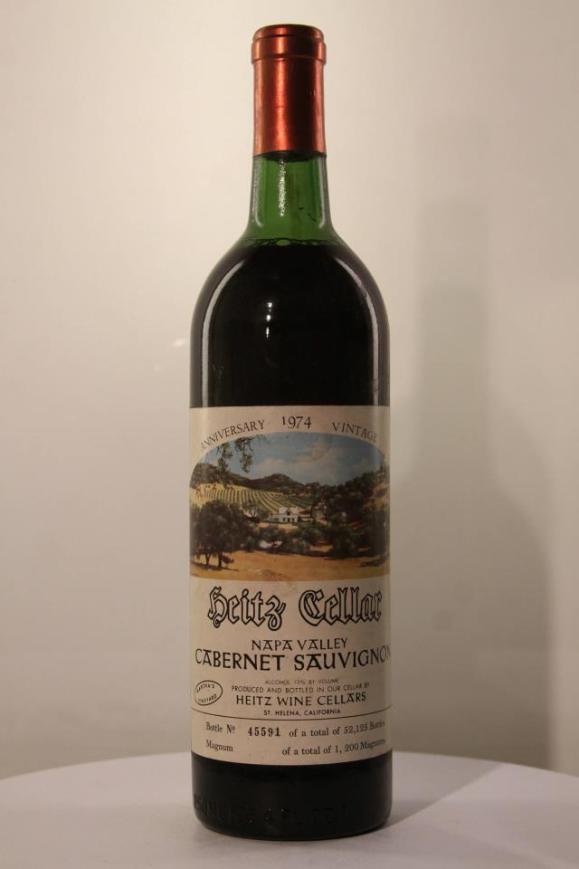 Heitz Cellar Cabernet Sauvignon Martha`s Vineyard 1974