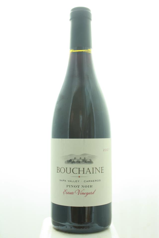 Bouchaine Pinot Noir Estate Vineyard 2007