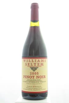 Williams Selyem Pinot Noir Rochioli Riverblock Vineyard 2005