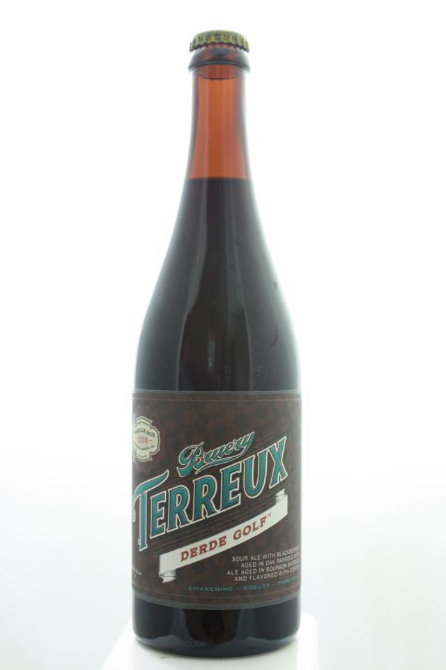 The Bruery Terreux Derde Golf Sour Ale With Blackberries Aged In Oak Barrels With Ale Aged In Bourbon Barrels And Flavored With Coffee 2016