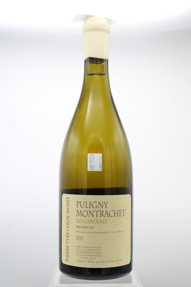 Pierre Yves Colin Morey Puligny Montrachet Les Garennes 2015