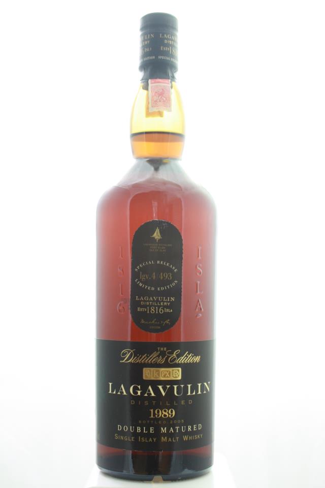 Lagavulin Islay Single Malt Scotch Whiskey The Distillers Edition Double Matured Special Release Limited Edition 1989
