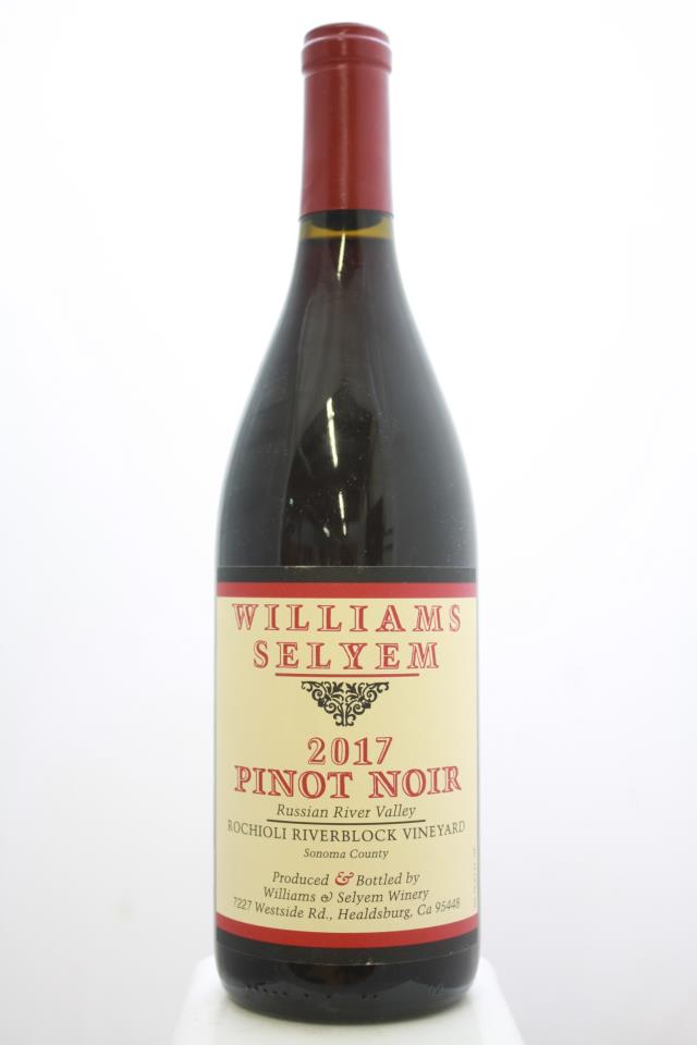 Williams Selyem Pinot Noir Rochioli Riverblock Vineyard 2017
