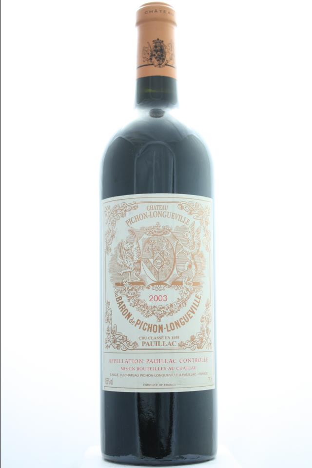 Pichon Baron 2003