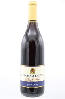 Ketcham Estate Pinot Noir Ketcham Vineyard 2010