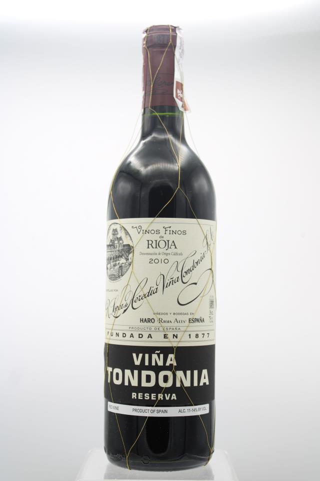 Lopez de Heredia Vina Tondonia Reserva 2010