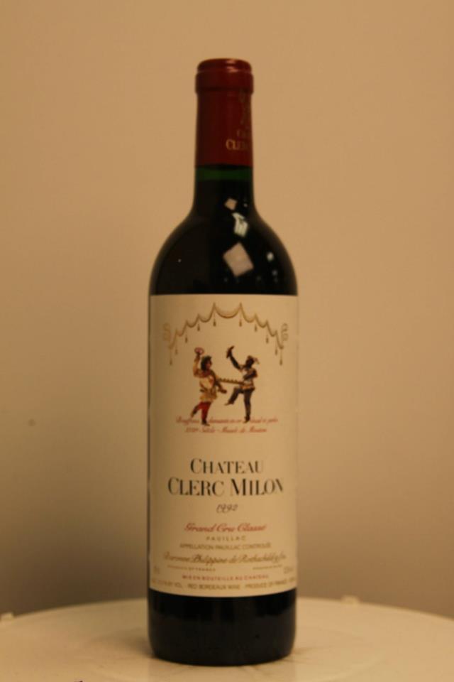 Clerc Milon 1992