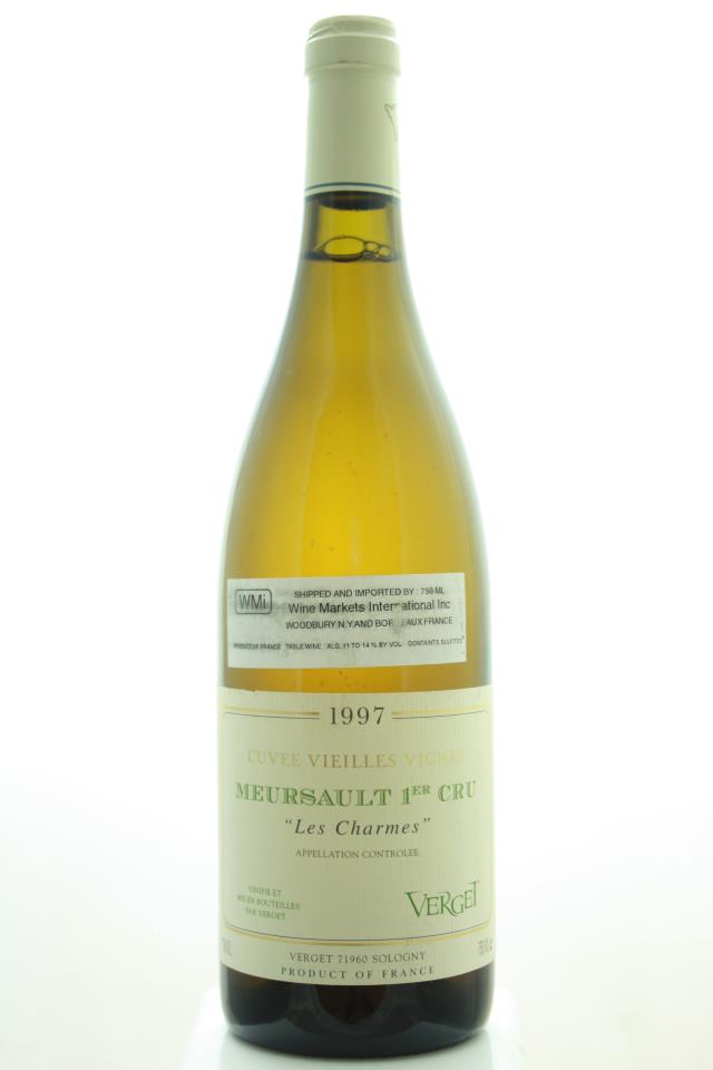Verget Meursault Les Charmes Vieilles Vignes 1997