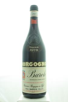 Giacomo Borgogno Barolo Riserva 1978