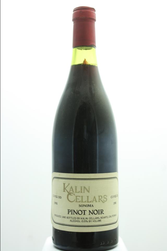 Kalin Cellars Pinot Noir Cuvée DD 1981