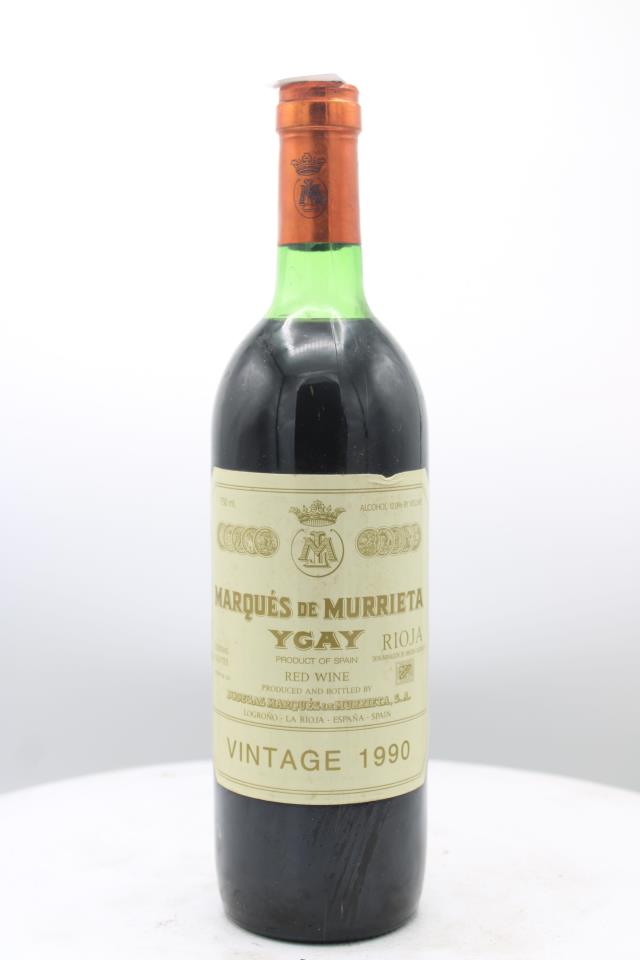 Marques de Murrieta Ygay Crianza 1990