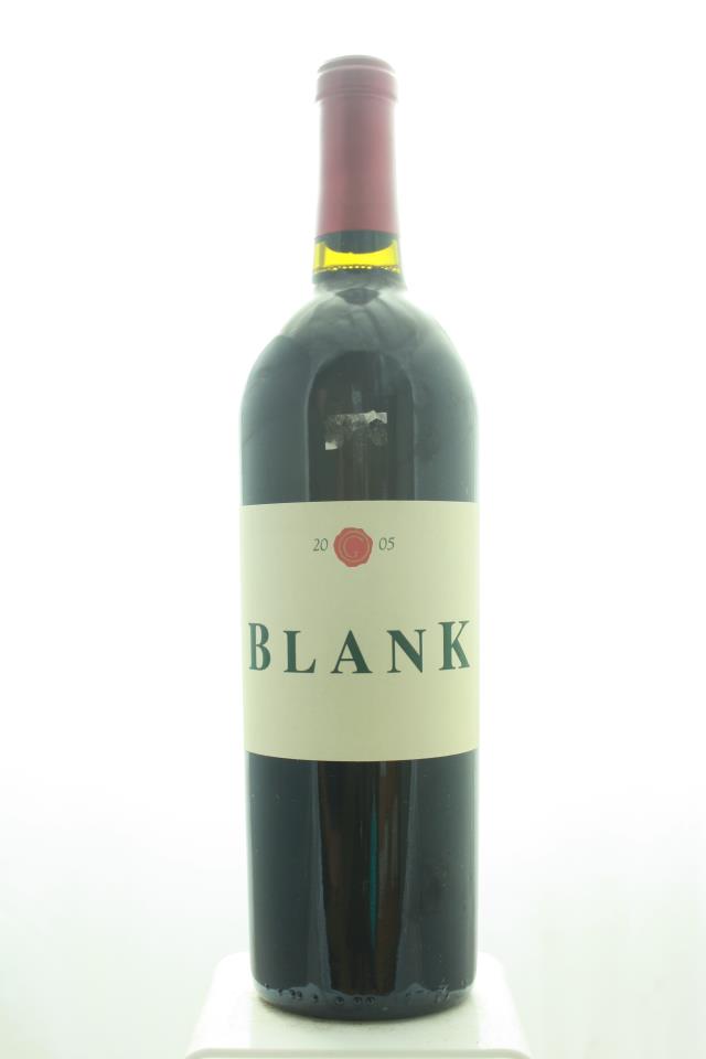 Grace Family Cabernet Sauvignon Blank Vineyard 2005